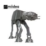 Figura AT-AT Articulado 3D de Star Wars - Vista frontal