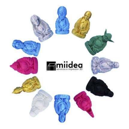 Figura Buddha Temático 3D para decoración