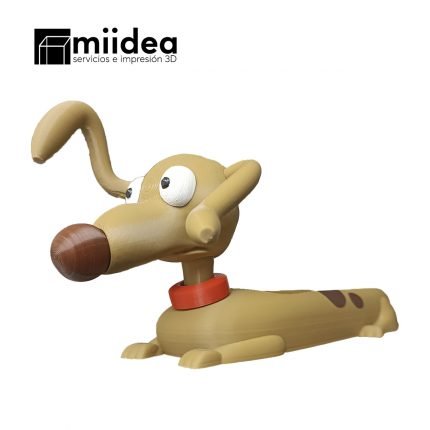 Portacompleto Firulais 3D con diseño de perro divertido