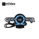Letrero USB LED God of War con logo iluminado