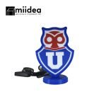 Letrero USB LED U de Chile luminoso encendido