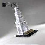 Maqueta Torre Reloj Iquique 3D de 8cm - Vista principal