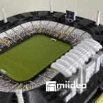 Maqueta Estadio Monumental 3D - Vista zoom