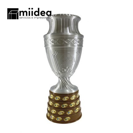 Copa América Réplica 3D 25cm - Trofeo de fútbol