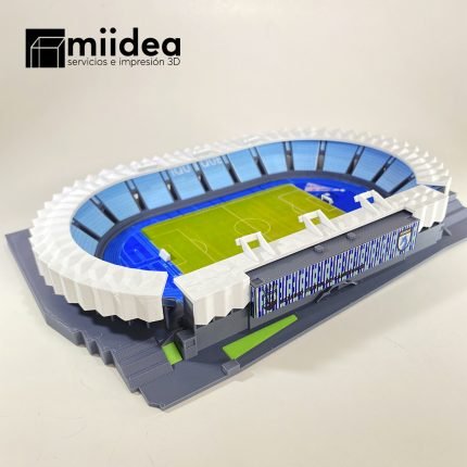 Maqueta 3D Estadio Tierra de Campeones Iquique vista panoramica