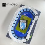 Maqueta 3D Estadio Tierra de Campeones Iquique vista superior