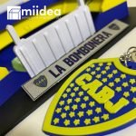 Maqueta Estadio Boca Juniors 3D "La Bombonera" vista zoom