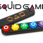 Juego Gonggi Squid Game 3D - Set completo de 5 piezas