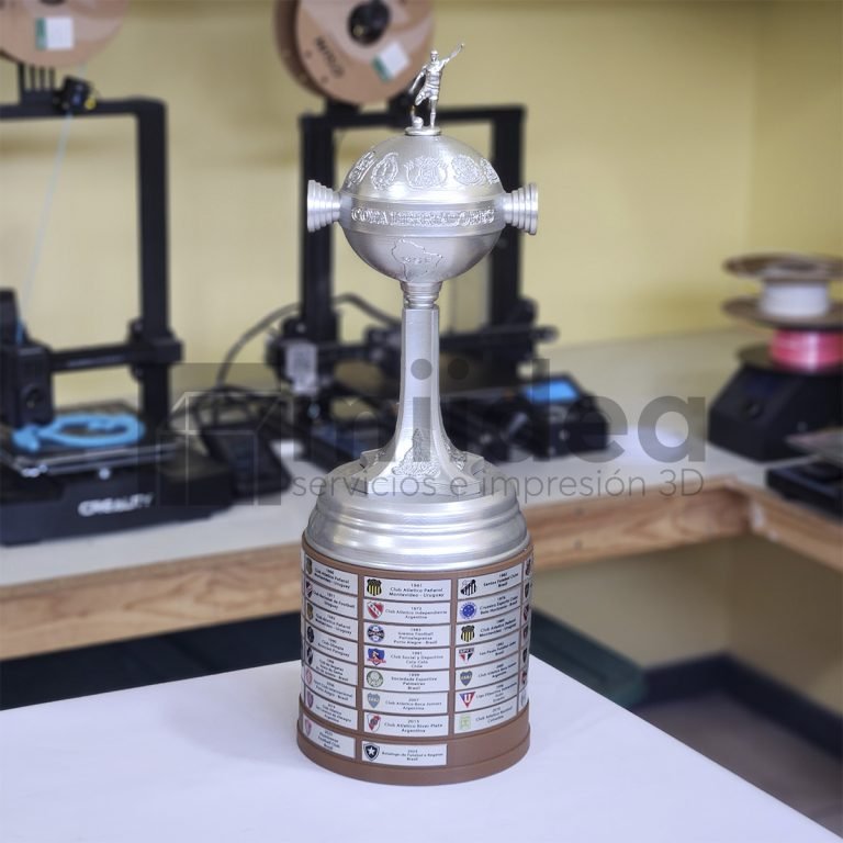 Copa Libertadores 3D 55cm - Réplica detallada frontal