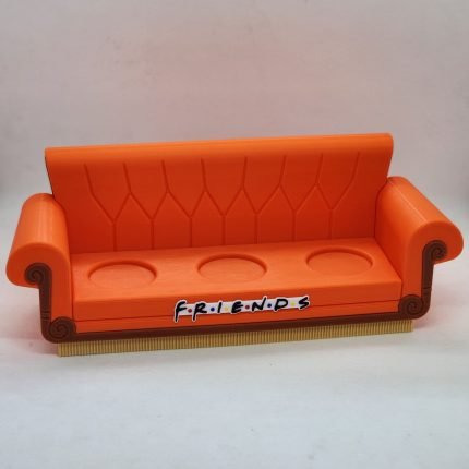 Sofa Central Perk Friends portafiguras McDonald's impreso en 3D