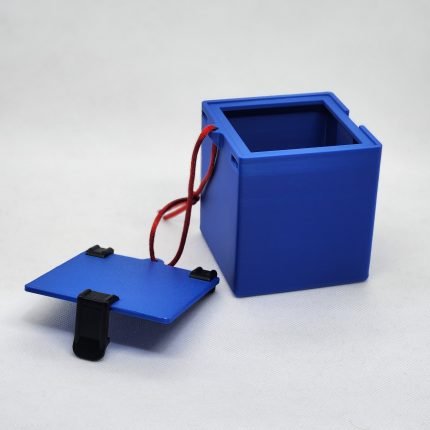 Porta yogurt impreso en 3D de varios colores vibrantes.