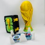 Pack Portalaminas + Copa del Mundo 20cm